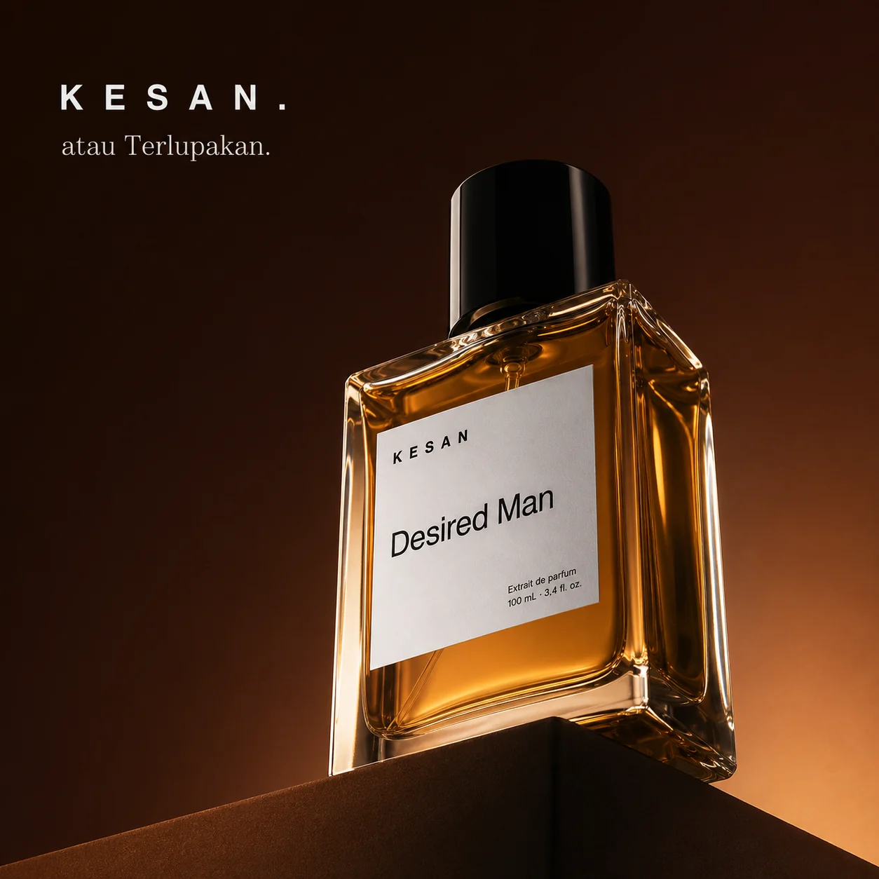 Botol KESAN Desired Man Extrait de Parfum